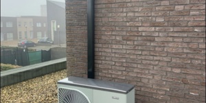 Hybride warmte pomp in Waalwijk