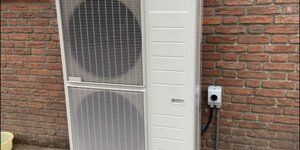 Monumentale woning te Vlijmen uitgerust met hybride warmtepomp
