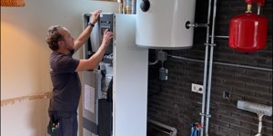 Woning in Vlijmen geheel van het gas af